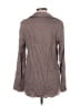 Rag & Bone Houndstooth Gray Long Sleeve Blouse Size M - photo 2