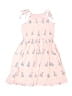 Tea 100% Cotton Pink Dress Size 8 - photo 1