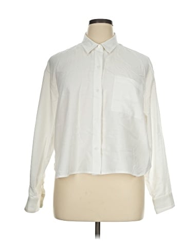 Old Navy Long Sleeve Button-Down Shirt (view 1)