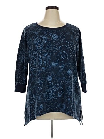 Cozy Casuals 3/4 Sleeve Top (view 1)