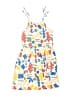 Tea 100% Cotton Print Yellow Dress Size 7 - photo 1