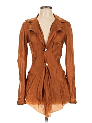 Chan Luu Long Sleeve Silk Top (view 1)