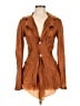 Chan Luu 100% Silk Brown Long Sleeve Silk Top Size L - photo 1