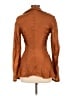 Chan Luu 100% Silk Brown Long Sleeve Silk Top Size L - photo 2