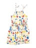 Tea 100% Cotton Print Yellow Dress Size 7 - photo 2