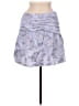 Express 100% Polyester Paisley Purple Casual Skirt Size 8 - photo 1