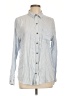 SO Stripes Blue Long Sleeve Button-Down Shirt Size L - photo 1