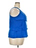 Faded Glory Blue Sleeveless Blouse Size 2X - photo 4