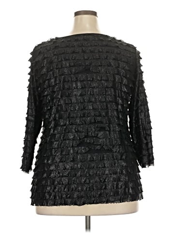 Notations 3/4 Sleeve Blouse (view 2)