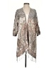 Soft Surroundings Gray Kimono Size Sm - Med Petite - photo 1