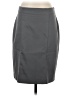 Van Heusen Solid Gray Formal Skirt Size 4 - photo 1
