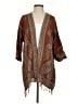 Soft Surroundings Brown Kimono Size S - photo 1