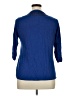 Unbranded Blue 3/4 Sleeve Top Size 1X - photo 2