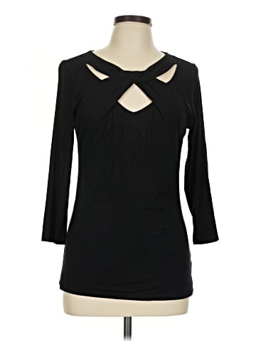 INC International Concepts 3/4 Sleeve T-Shirt (view 1)