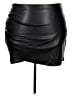 Cider 100% Polyester Black Faux Leather Skirt Size 2XL - photo 1