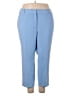 Lane Bryant Solid Blue Dress Pants Size 26 - photo 1