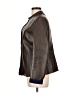 Armani Collezioni 100% Leather Solid Brown Leather Jacket Size 12 - photo 5