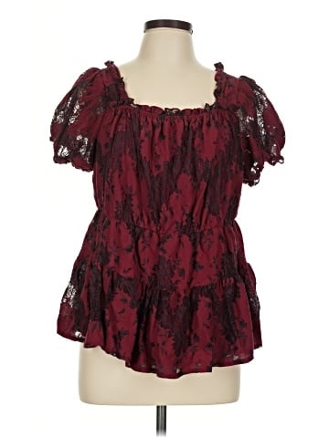 Torrid Short Sleeve Blouse (view 1)