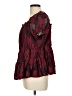 Torrid Burgundy Short Sleeve Blouse Size Lg Plus (0) - photo 5