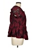 Torrid Burgundy Short Sleeve Blouse Size Lg Plus (0) - photo 4