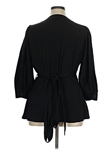 City Chic Long Sleeve Blouse (view 2)