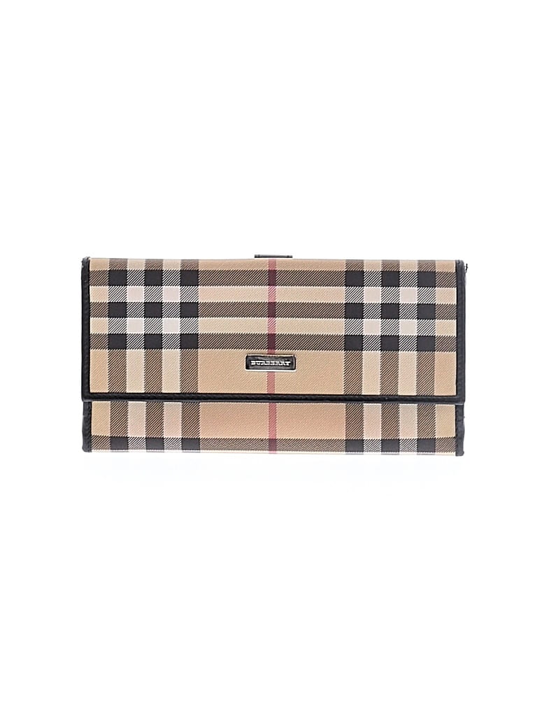 Pre-owned Burberry Wallet In Tan