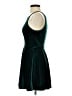Speechless Solid Teal Cocktail Dress Size S - photo 5