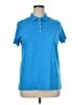 Lands' End 100% Cotton Blue Short Sleeve Top Size 0X - photo 1