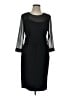 Talbots 100% Polyester Black Cocktail Dress Size 10 - photo 1