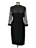 Talbots 100% Polyester Black Cocktail Dress Size 10 - photo 2