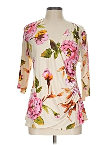 Kiyonna 3/4 Sleeve Blouse (view 1)