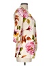 Kiyonna Floral Ivory 3/4 Sleeve Blouse Size 10 - 12 Plus - photo 4