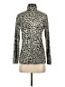J. McLaughlin Animal Print Silver Pullover Sweater Size XS - photo 1