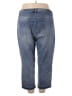 Terra & Sky Floral Blue Jeans Size 24W - photo 2