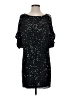 Aidan Mattox 100% Polyester Black 3/4 Sleeve Top Size 4 - photo 1