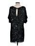 Aidan Mattox 100% Polyester Black 3/4 Sleeve Top Size 4 - photo 2