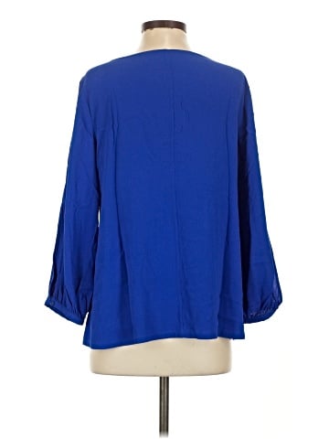 Eileen Fisher 3/4 Sleeve Silk Top (view 2)