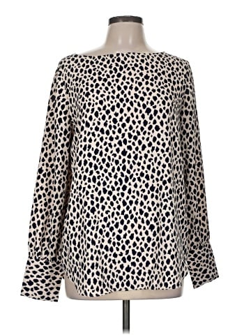 Ann Taylor Long Sleeve Blouse (view 1)
