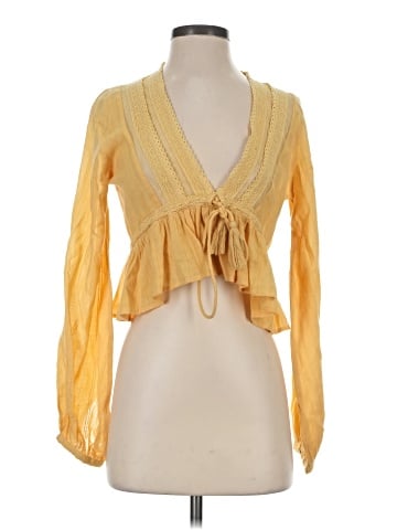 Poof! Long Sleeve Blouse (view 1)