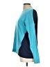 Boden 100% Cotton Color Block Teal Pullover Sweater Size 10 - photo 5