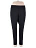 Lands' End Solid Black Active Pants Size 2X - photo 1