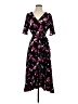 Cato Floral Black Casual Dress Size S - photo 1