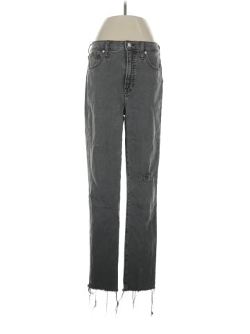 Madewell The Tall Perfect Vintage Jean in Cosner Wash: Knee-Rip Edition (view 1)