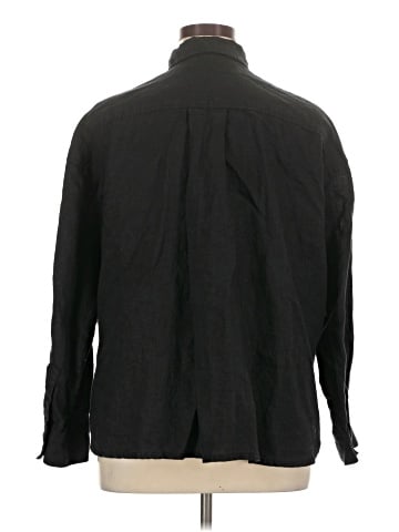 James Perse Long Sleeve Button-Down Shirt (view 2)