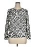 Croft & Barrow 100% Cotton Print White Pullover Sweater Size XL - photo 1