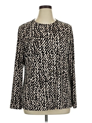 Dana Buchman Long Sleeve Blouse (view 1)