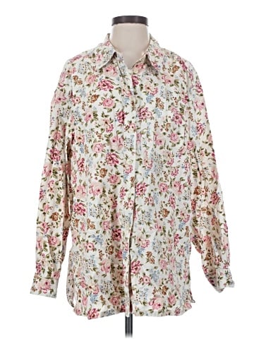 Crazy Horse by Liz Claiborne Long Sleeve Blouse (view 1)