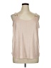 Jennifer Lopez Tan Sleeveless Blouse Size XL - photo 1