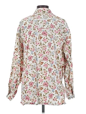 Crazy Horse by Liz Claiborne Long Sleeve Blouse (view 2)