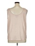 Jennifer Lopez Tan Sleeveless Blouse Size XL - photo 2